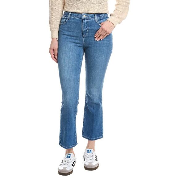 L’Agence WomensTati High-Rise Rosales Crop Micro Bootcut Jean